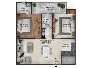 3 BHK Flats for Sale in Sultanpur Road